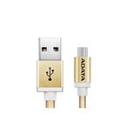 ADATA Micro USB kabel pletený 1m zlatý AMUCAL-100CMK-CGD
