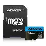 ADATA MicroSDHC 32GB UHS-I 85/20MB/s + adapter AUSDH32GUICL10A1-RA1