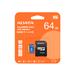 ADATA MicroSDXC 64GB UHS-I 85/25MB/s + adapter AUSDX64GUICL10A1-RA1