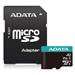 ADATA MicroSDXC karta 1TB Premier Pro UHS-I V30S (R:100/W:80 MB/s) + SD adaptér AUSDX1TUI3V30SA2-RA1