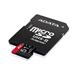 ADATA MicroSDXC karta 512GB High Endurance UHS-I C10 V30 A2 (R:100/W:85 MB/s) + SD adaptér AUSDX512GUI3V30SHA2-RA1