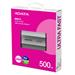 ADATA SD810 500GB SSD / Externí / USB 3.2 Type-C / 2000MB/s Read/Write / stříbrně-šedý SD810-500G-CSG