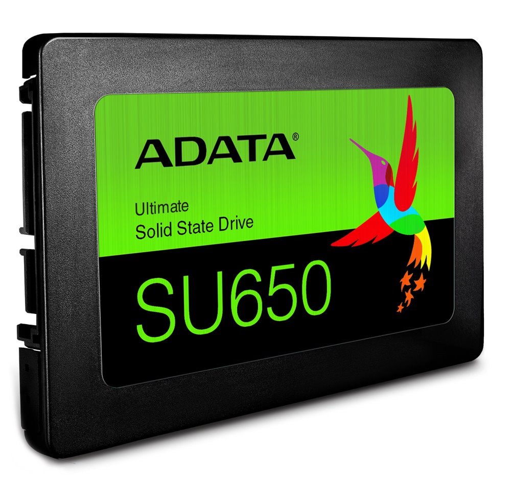 ADATA SSD 960GB SU650 SATA III 2.5'' 3D TLC (čítanie/zápis: 520/450MB/s) ASU650SS-960GT-R