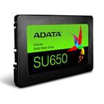 ADATA SSD 960GB SU650 SATA III 2.5'' 3D TLC (čítanie/zápis: 520/450MB/s) ASU650SS-960GT-R