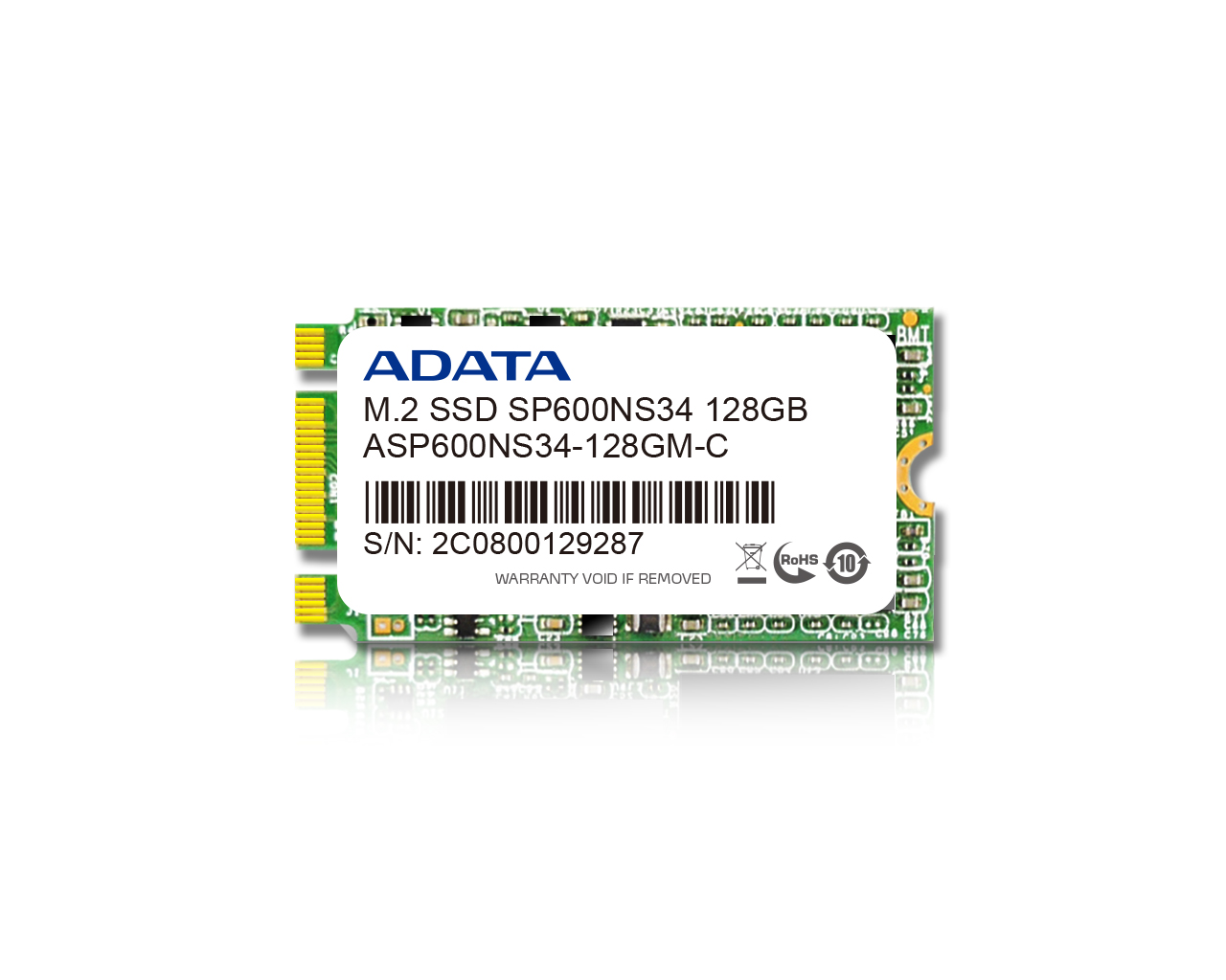 ADATA SSD SP600NS34 128GB M.2 SATA 2242 ASP600NS34-128GM-C