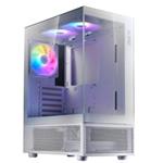 ADATA XPG case INVADER X MINI Mid-Tower, bez zdroje, 5x 120mm Fan, Bílá INVADERXMINIMT-WHCWW