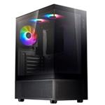 ADATA XPG case INVADER X MINI Mid-Tower, bez zdroje, 5x 120mm Fan, Černá INVADERXMINIMT-BKCWW