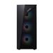 ADATA XPG case LANDER 500 Mid-Tower, bez zdroje, 4x 120mm ARGB Fan, Černá LANDER5004A-BKCWW