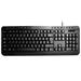 Adesso AKB-132CB/ drátový set/ multimedia/ antimikrobiální/ optická myš 1200DPI/ USB/ černá/ US layout