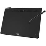 Adesso CYBERTABLET K12/ grafický tablet 12” x 7”/ 8192 urovní tlaku/ 8 programovatelných tlačítek/ scroll koliesko/ USB