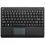 Adesso WKB-4110UB/ bezdrátová klávesnice 2,4GHz/ mini/ touchpad/ USB/ černá/ US layout