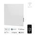 AENO AGH11S Premium QUADRO Smart Ohrievač, Biely, LED, WI-FI, max 500W, 50x50cm, Infra AGH0011S