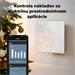 AENO AGH11S Premium QUADRO Smart Ohrievač, Biely, LED, WI-FI, max 500W, 50x50cm, Infra AGH0011S