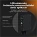 AENO AGH11S Premium QUADRO Smart Ohrievač, Čierny, LED, WI-FI, max 500W, 50x50cm, Infra AGH0012S