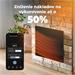AENO AGH11S Premium QUADRO Smart Ohrievač, Čierny, LED, WI-FI, max 500W, 50x50cm, Infra AGH0012S