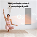 AENO AGH6S Premium Eco Smart Ohrievač, LIMITOVANÁ EDÍCIA, farba antický mramor, LED, WI-FI, max 700W, Infra AGH0006S