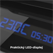 AENO Elektrický gril EG1, 2000W, 320*220mm, 3 režimy ohrevu, uhol otvorenia -180°, Regulácia teploty, Casovac AEG0001