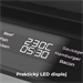 AENO Elektrický gril EG5, 2000W, 6 režimov ohrevu, uhol otvorenia -180°, Regulácia teploty, Casovac AEG0005
