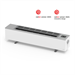 AENO FH1S Premium SPACE FIRE HEATER, Biely, LED, WI-FI, max 2000W, 1000x242cm, efekt ohńa AFH0001S