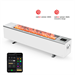 AENO FH1S Premium SPACE FIRE HEATER, Biely, LED, WI-FI, max 2000W, 1000x242cm, efekt ohńa AFH0001S
