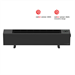 AENO FH2S Premium SPACE FIRE HEATER,Čierny, LED, WI-FI, max 2000W, 1000x242cm, efekt ohńa AFH0002S