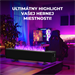 AENO FH2S Premium SPACE FIRE HEATER,Čierny, LED, WI-FI, max 2000W, 1000x242cm, efekt ohńa AFH0002S