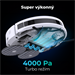 AENO Robotický vysavač RC6S, 2v1 mokré a suché cistenie,180 min,rotovacie mopy,LIDAR, AENO App,HEPA,základna, č ARC0006S