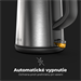AENO Rychlovarná kanvica EK3 - 1,7l, 2200W, Strix, dvojvrstvá stena, auto vypnutie AEK0003