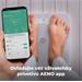 AENO Smart osobná váha ABS0001S, do 180kg, BMI, 15 indexov, BTTH, Aplikácia, Specialné sklo, Displej
