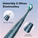 AENO sonická zubná kefka DB10N, tmavomodrá, 5 módov, 3 náhradné hlavice, batéria 1400 mAh, 48600 ot/min, 90 dní ADB0010N