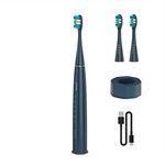AENO sonická zubná kefka DB10N, tmavomodrá, 5 módov, 3 náhradné hlavice, batéria 1400 mAh, 48600 ot/min, 90 dní ADB0010N