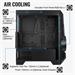 Aerocool MLG AeroEngine RGB skrinka ATX, čierna, bez zdroja MLGAEROENGINE9