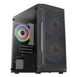 AEROCOOL skříň MC G Trinity, Micro tower, 1x USB 3.0, 1x USB 2.0, 2x audio, bez zdroje MC Trinity