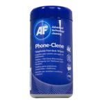 AF Phone-Clene - Čistící hygienické ubrousky na telefony/náhlavní soupravy AF (100 ks) 5028356501045
