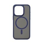 Aiino - Berry Protective case with magnet for iPhone 16 Pro - Blue AIBE6124P-BL