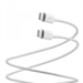Aiino - USB-C to USB-C cable (1 metre) - White AICBC2