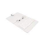 AIREN AiTab Leather Case 2 with USB Keyboard 8" WHITE (CZ/SK/DE/UK/US.. layout) Leather Case 2 8W