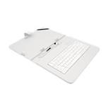 AIREN AiTab Leather Case 4 with USB Keyboard 10" WHITE (CZ/SK/DE/UK/US.. layout) Leather Case 4 10W