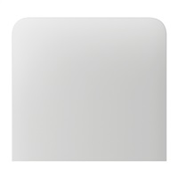 Ajax SideButton (1-gang) vertical - Boční tlačítko, vertikální instalace, bílá AJAX83450