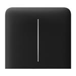 Ajax SideButton (2-gang) vertical - Boční dvou tlačítko, vertikální instalace, černá AJAX83435