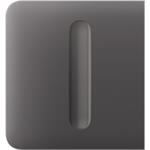 Ajax SideButton (Dimmer) - Boční kryt stmívatelného tlačítka, šedá AJAX98581