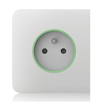 Ajax SideCover (smart) boční kryt zásuvky, horizontální, bílá AJAX72573