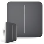 Ajax SoloButton (2-gang) - Samostatné tlačítko pro LightSwitch, grafitová AJAX46016