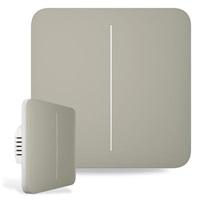 Ajax SoloButton (2-gang) - Samostatné tlačítko pro LightSwitch, olivová AJAX46019