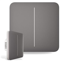 Ajax SoloButton (2-gang) - Samostatné tlačítko pro LightSwitch, šedá AJAX46017