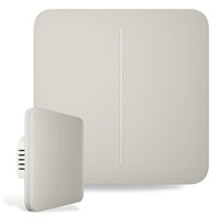 Ajax SoloButton (2-gang) - Samostatné tlačítko pro LightSwitch, ústřicová AJAX46020