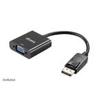 AKASA AK-CBDP04-20BK DisplayPort to VGA Converter, 20cm