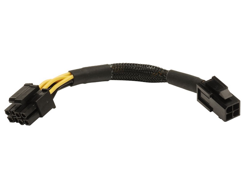 Akasa AK-CBPW10-15BK 4 pin to 8 pin ATX PSU adapter cable