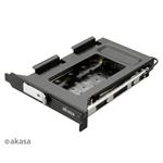 AKASA AK-IEN-04 Lokstor M23 PCI slot mobile rack for 2.5" HDD/SSD