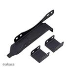 AKASA braket pro montáž 12cmcm fan do PCI slotu AK-MX304-12BK